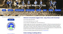 Desktop Screenshot of joggers.co.nz